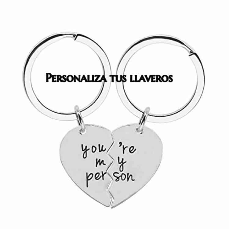 Llaveros personalizados