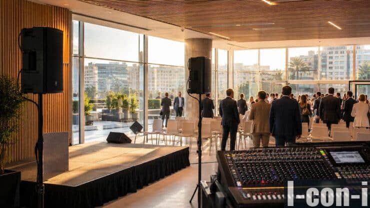 sonido eventos